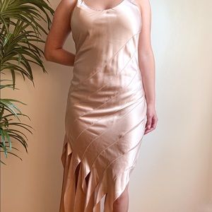 Alexander Wang Fringe Silk Dress